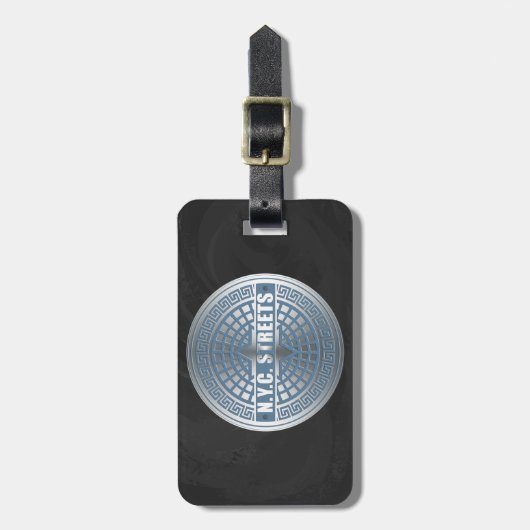 Étiquette À Bagage Couvertures de trou NYC (Devant Vertical)