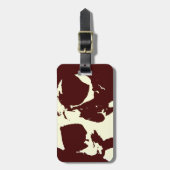 Étiquette À Bagage Crâne (Devant Vertical)