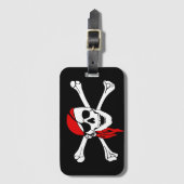 Étiquette À Bagage Crâne (Devant Vertical)