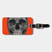 Étiquette À Bagage Crâne (Devant horizontal)
