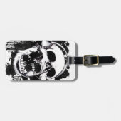 Étiquette À Bagage Crâne de roche (Devant horizontal)