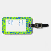 Étiquette À Bagage Crânes (Devant horizontal)