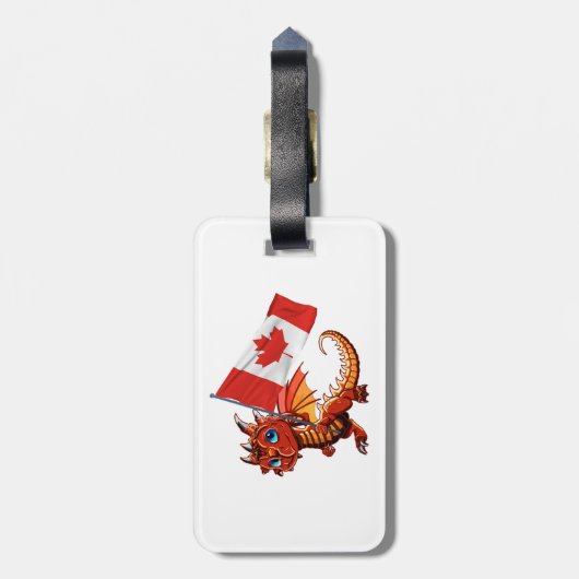 Étiquette À Bagage Cravate (Dos Vertical)