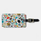 Étiquette À Bagage Crazy head (Devant horizontal)