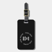 Étiquette À Bagage Create Your Own (Devant Vertical)