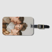 Étiquette À Bagage Create Your Own Photo Custom Picture DIY  (Devant Horizontal)