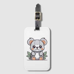 Étiquette À Bagage Création de Koala Vector Magique Kawaii