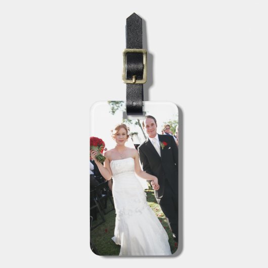 Étiquette À Bagage Créez vos propres ! Photo faite sur commande (Devant Vertical)