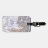 Étiquette À Bagage Créez votre propre étiquette d'identité de bagage (Devant horizontal)