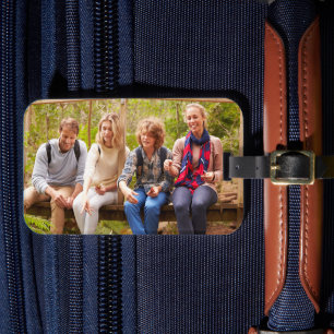 Étiquette À Bagage Créez votre propre photo personnalisée DIY