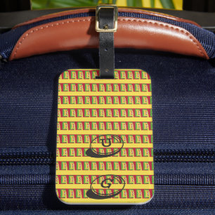 Étiquette À Bagage Créez votre propre voyage personnalisé Dernier