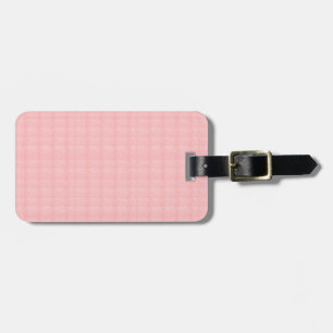 Étiquette À Bagage CRÈME rose cristal rose MODÈLE Blanc TOUS LES CADE
