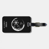 Étiquette À Bagage Crest d'hiver (Dos horizontal)