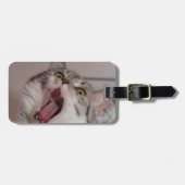 Étiquette À Bagage Criant British Shorthair (Devant horizontal)