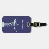 Étiquette À Bagage Cristo redentor / rio de janeiro. Brasil (Devant horizontal)