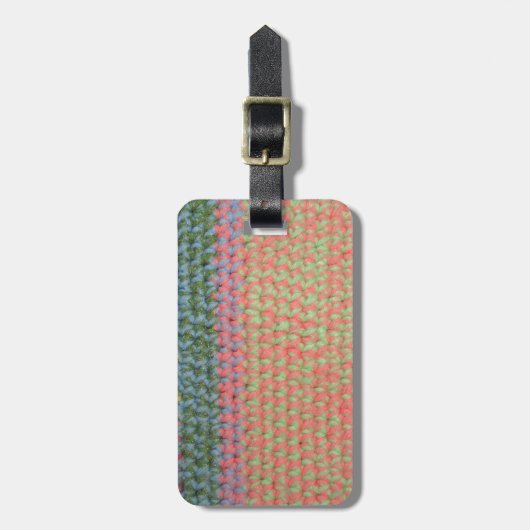 Étiquette À Bagage Crochet multicolore (Devant Vertical)