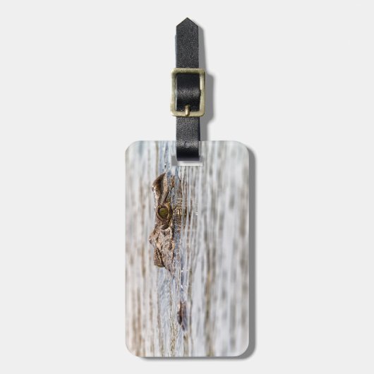 Étiquette À Bagage Crocodile du Nil (Devant Vertical)