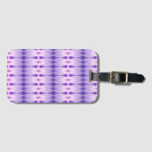 Étiquette À Bagage Crocus Ikat 5 Sangria