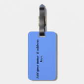 Étiquette À Bagage Croire_ (Dos Vertical)