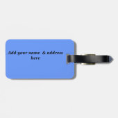 Étiquette À Bagage Croire_ (Dos horizontal)