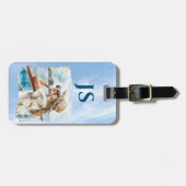 Étiquette À Bagage Croisière avec jumelles (Devant horizontal)