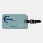 Étiquette À Bagage croisière d'ancre personnalisée (Devant horizontal)