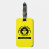 Étiquette À Bagage Croisière lune de miel (Dos Vertical)