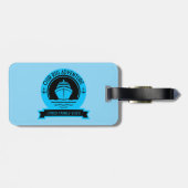 Étiquette À Bagage Croisière mondiale (Dos horizontal)