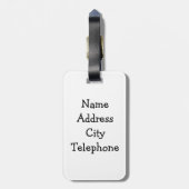 Étiquette À Bagage Croisière pour canards (Dos Vertical)