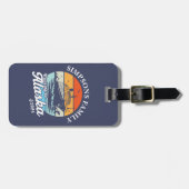 Étiquette À Bagage Croisière vers Alaska Custom Family Matching Group (Devant horizontal)