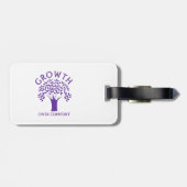 Étiquette À Bagage Croissance sur le confort (Dos horizontal)