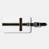 Étiquette À Bagage Croix chrétienne (Devant horizontal)