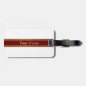 Étiquette À Bagage Croix chrétienne (Dos horizontal)