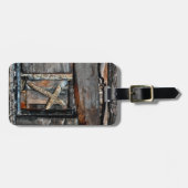 Étiquette À Bagage Croix de force et chemin de vie (Devant horizontal)