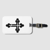 Étiquette À Bagage Croix orthodoxe (Devant Horizontal)