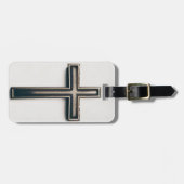 Étiquette À Bagage Croix religieuse (Devant horizontal)