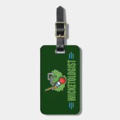 Étiquette À Bagage Croquet drôle (Devant Vertical)