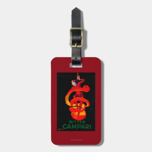 Étiquette À Bagage Cru amer PosterEurope de Campari