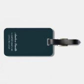 Étiquette À Bagage Cru PosterEurope d'algonquin de Saint Andrews (Dos horizontal)