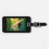 Étiquette À Bagage Cru PosterEurope de San Sebastian (Devant horizontal)