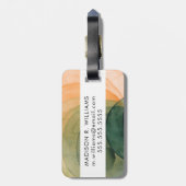 Étiquette À Bagage Crystal Spade (Dos Vertical)