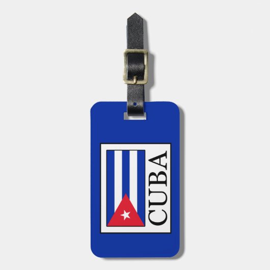 Étiquette À Bagage Cuba (Devant Vertical)