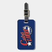 Étiquette À Bagage Cuba Libre Motto (Devant Vertical)