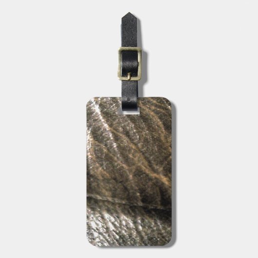 Étiquette À Bagage CuirFace 4 (Devant Vertical)