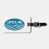 Étiquette À Bagage Cumberland Maryland Outdoors (Devant horizontal)