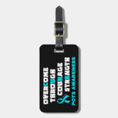 ÉTIQUETTE À BAGAGE CURE...POTS (Devant Vertical)