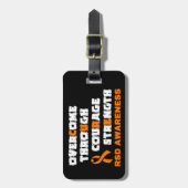 ÉTIQUETTE À BAGAGE CURE...RSD (Devant Vertical)