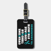 ÉTIQUETTE À BAGAGE CURE...TN (Devant Vertical)