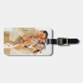 Étiquette À Bagage Custom Photo (Devant horizontal)