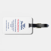 Étiquette À Bagage Customisez vos propres bagages balise AA Fun Wives (Dos horizontal)